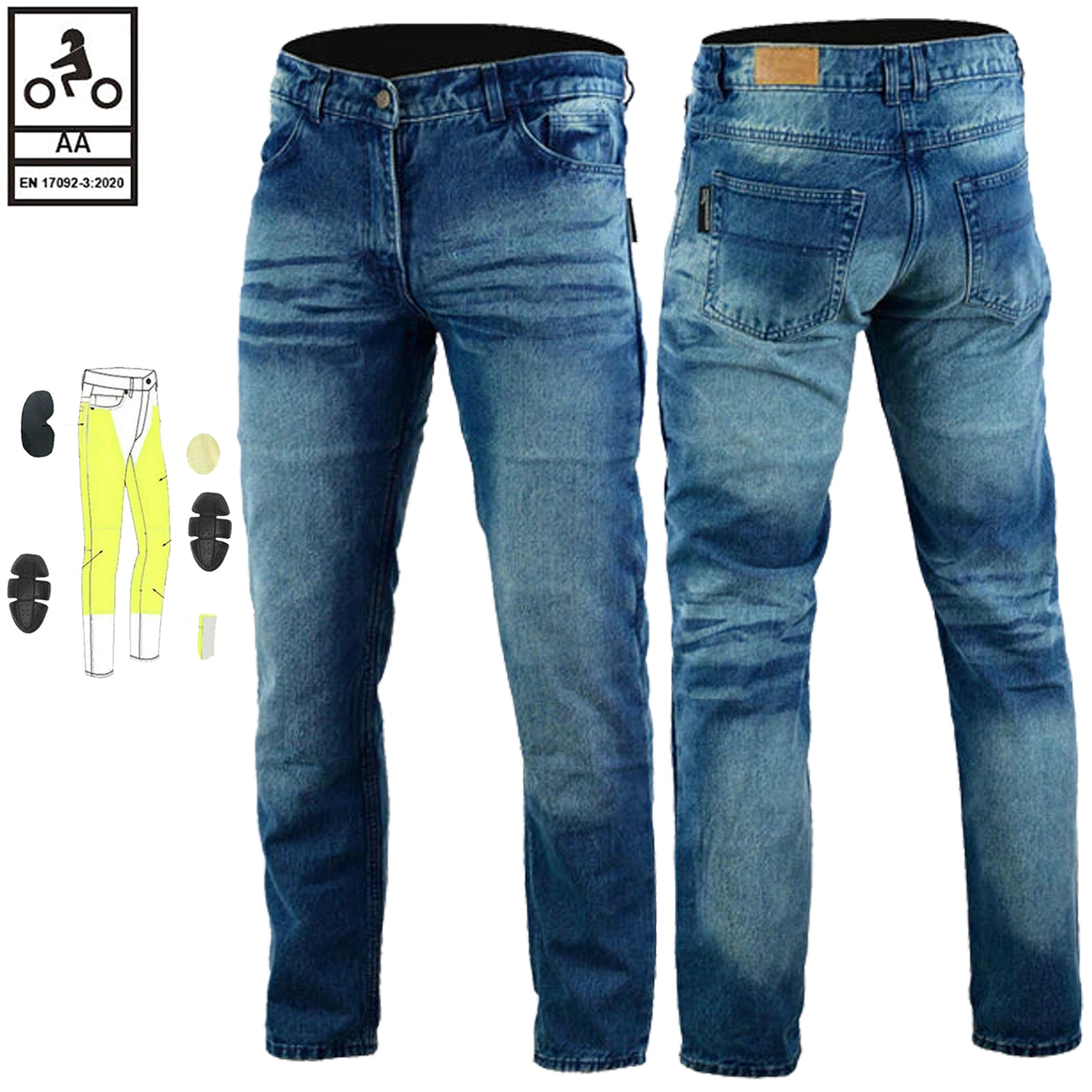 Bikers Gear Australia Racoon Mens Motorcycle Lined with Kevlar