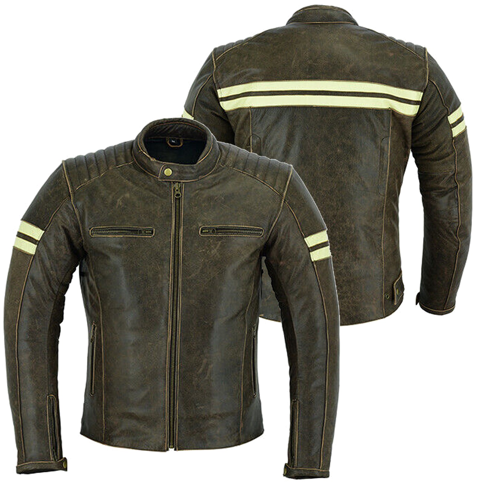Motorcycle Jacket Brown Motorcycle Trousers Byron Jacket Nubuck