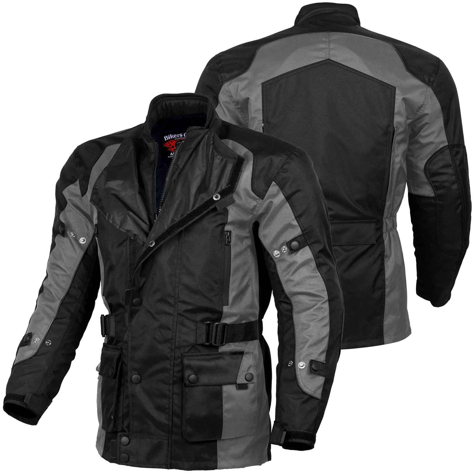 Bikers Gear Australia Avalanche Motorcycle Waterproof Cordura Textile Jacket