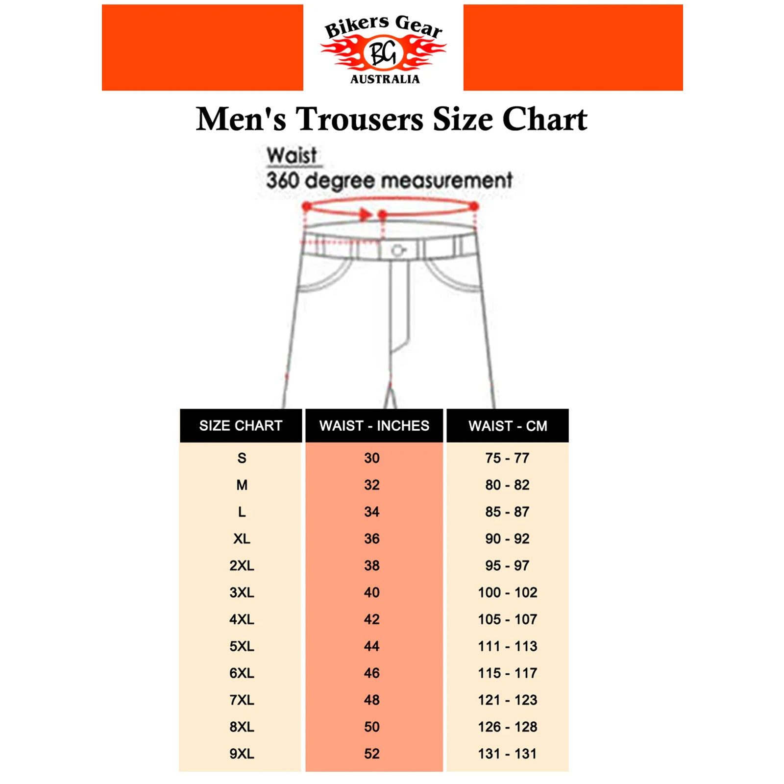 Bikers Gear Australia Tour Master Motorcycle Lined with Kevlar Pants Camo Grey Size Chart