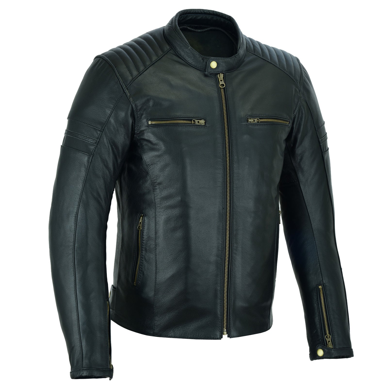 Bikers Gear Australia Motocycle Leather Jacket Roadster Classic