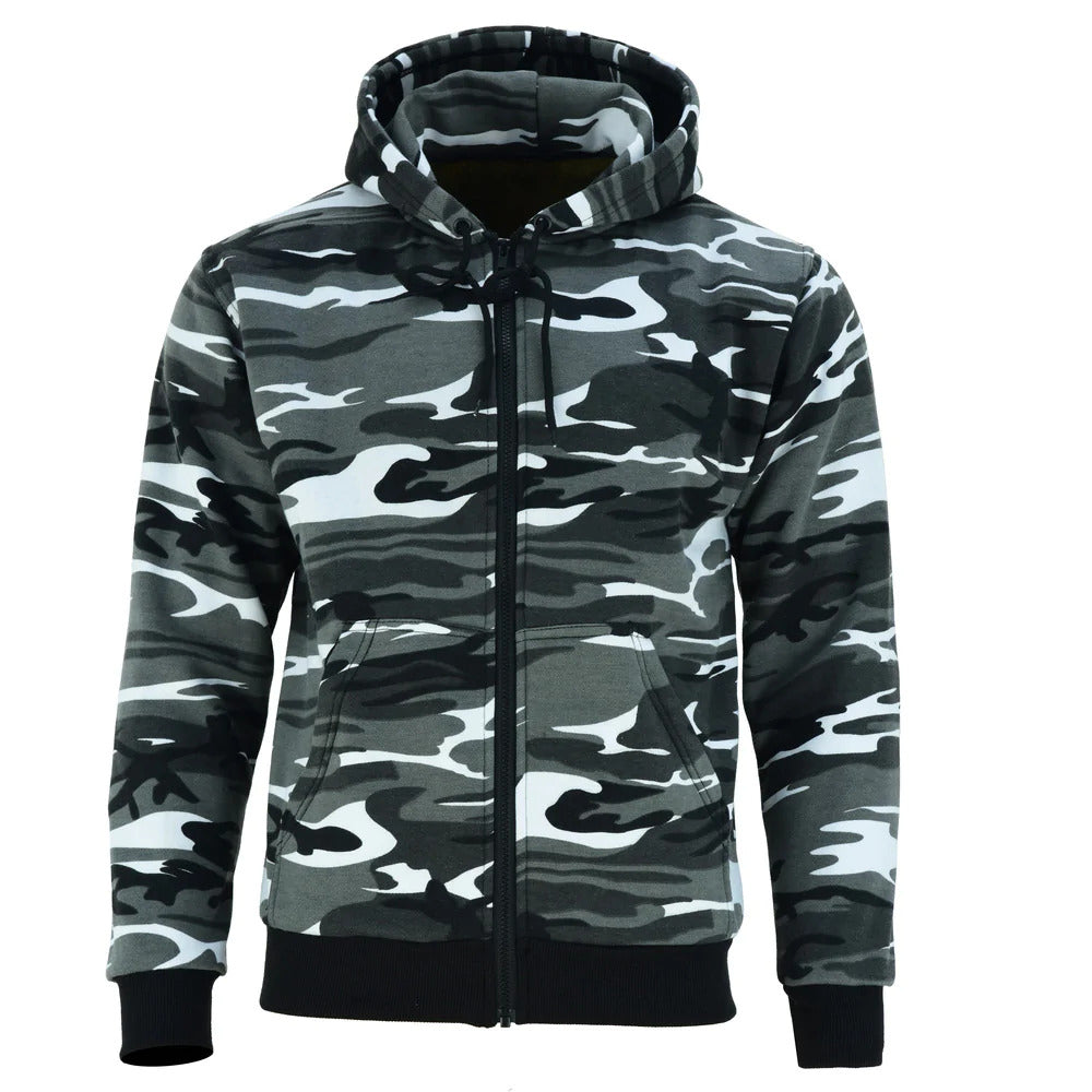 Black and grey camo hoodie hotsell