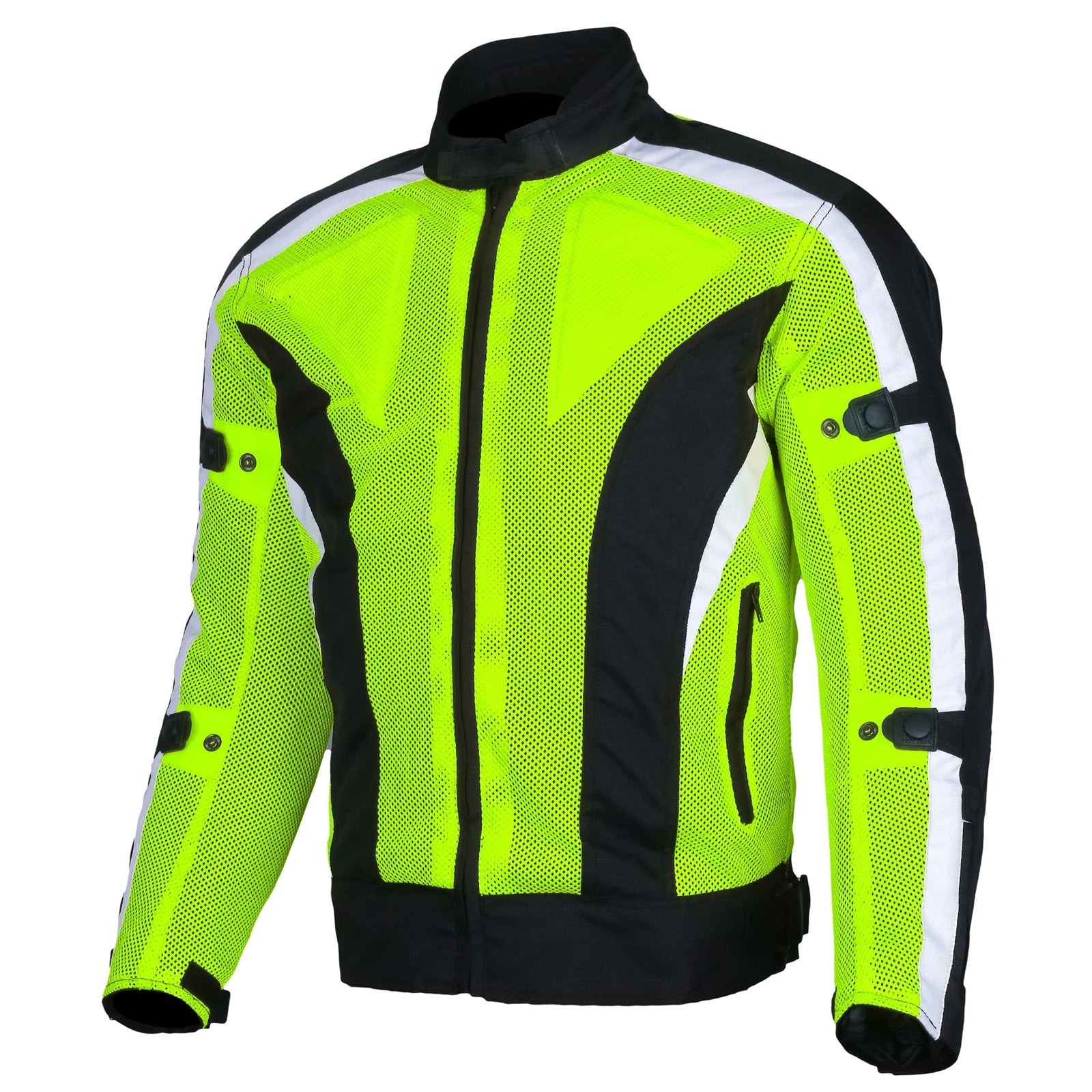Bikers Gear Australia Motorcycle Chicane Summer Mesh/Cordura Jacket Green