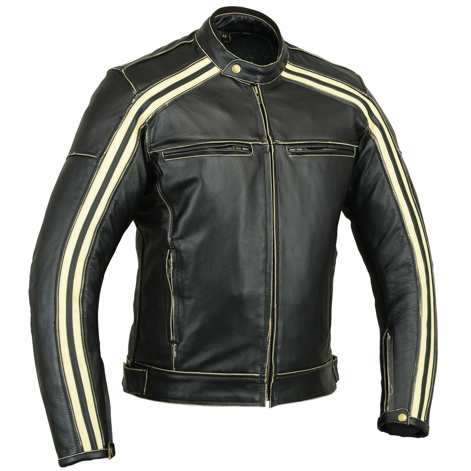 Bikers Gear Australia Motorcycle Leather Jacket The Boonie