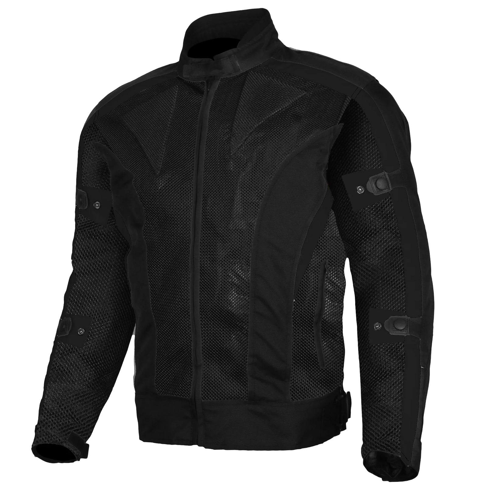 Bikers Gear Australia Motorcycle Chicane Summer Mesh/Cordura Jacket Black