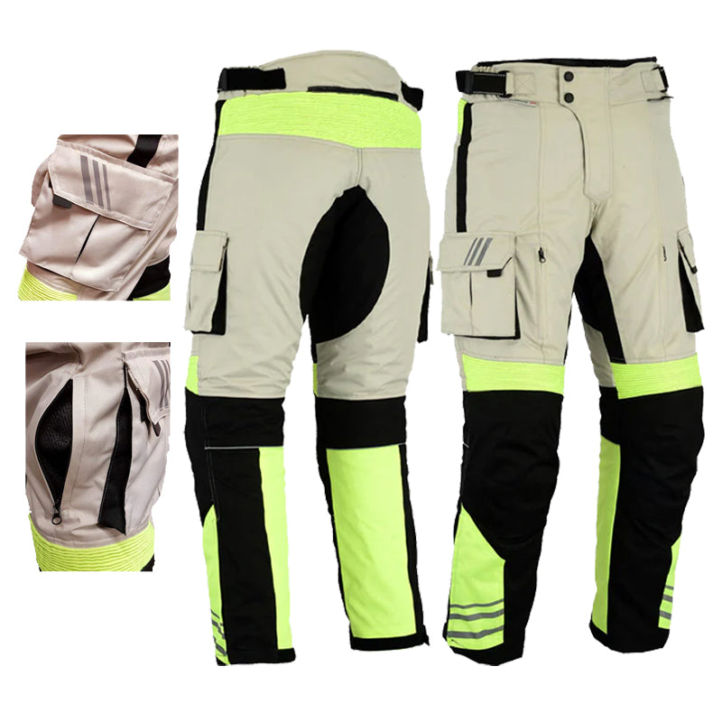 Bikers Gear Australia Velocity WP Cordura Textile Motorcycle Trousers Pant