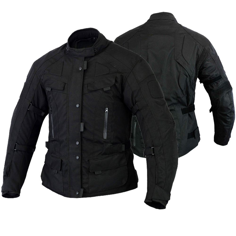 BGA Cruze Wp Motorcycle Jackets Black