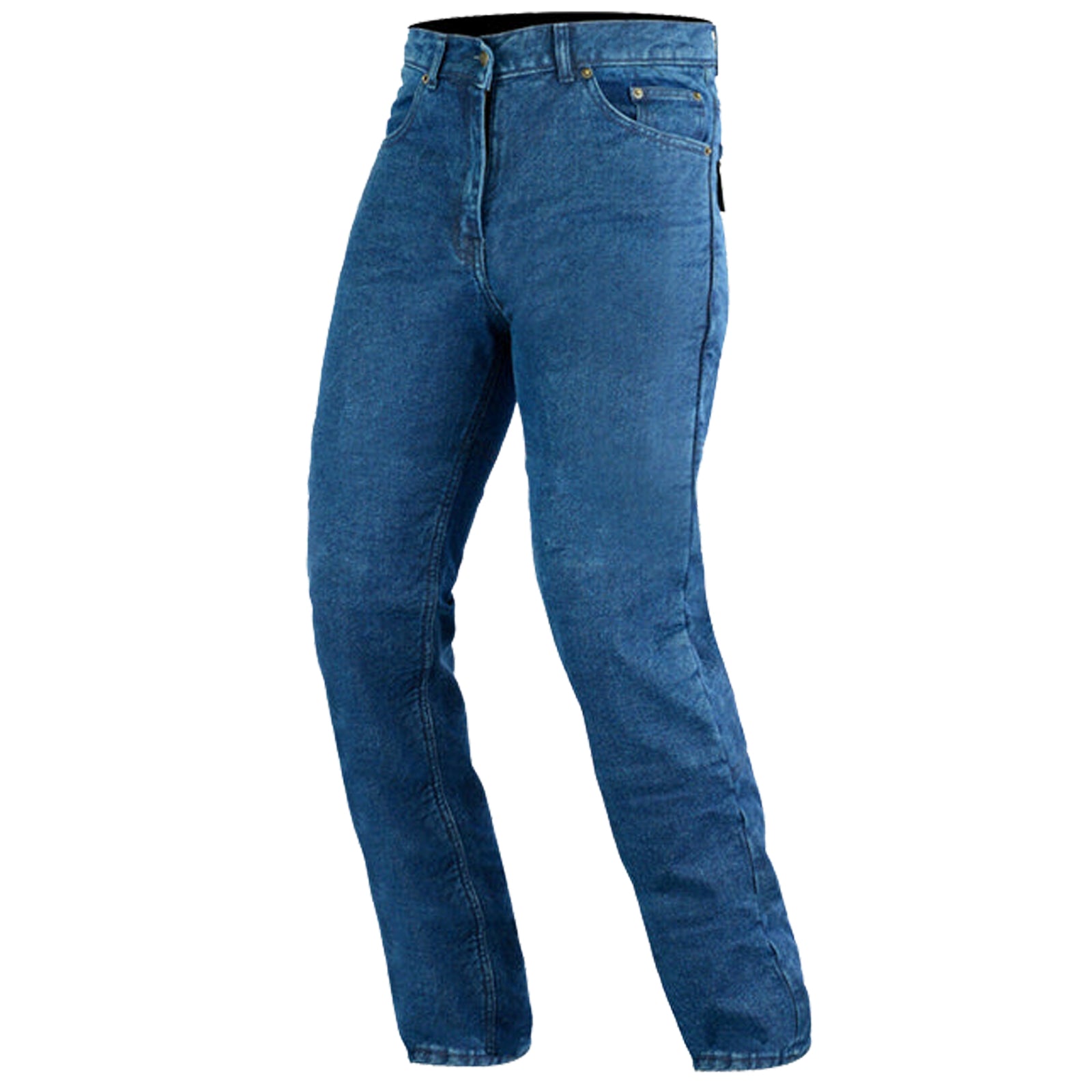 BGA Forster Men Motorcycle Jeans Blue