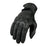 Bikers Gear Australia Tasker Leather Motorcycle Gloves Distressed Charcoal