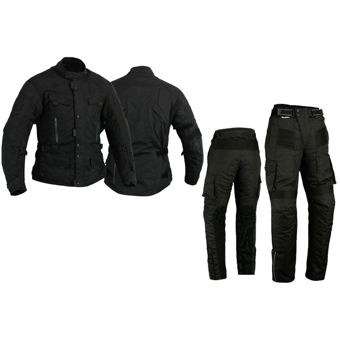 BGA Waterproof Textile 2pc Suit Black