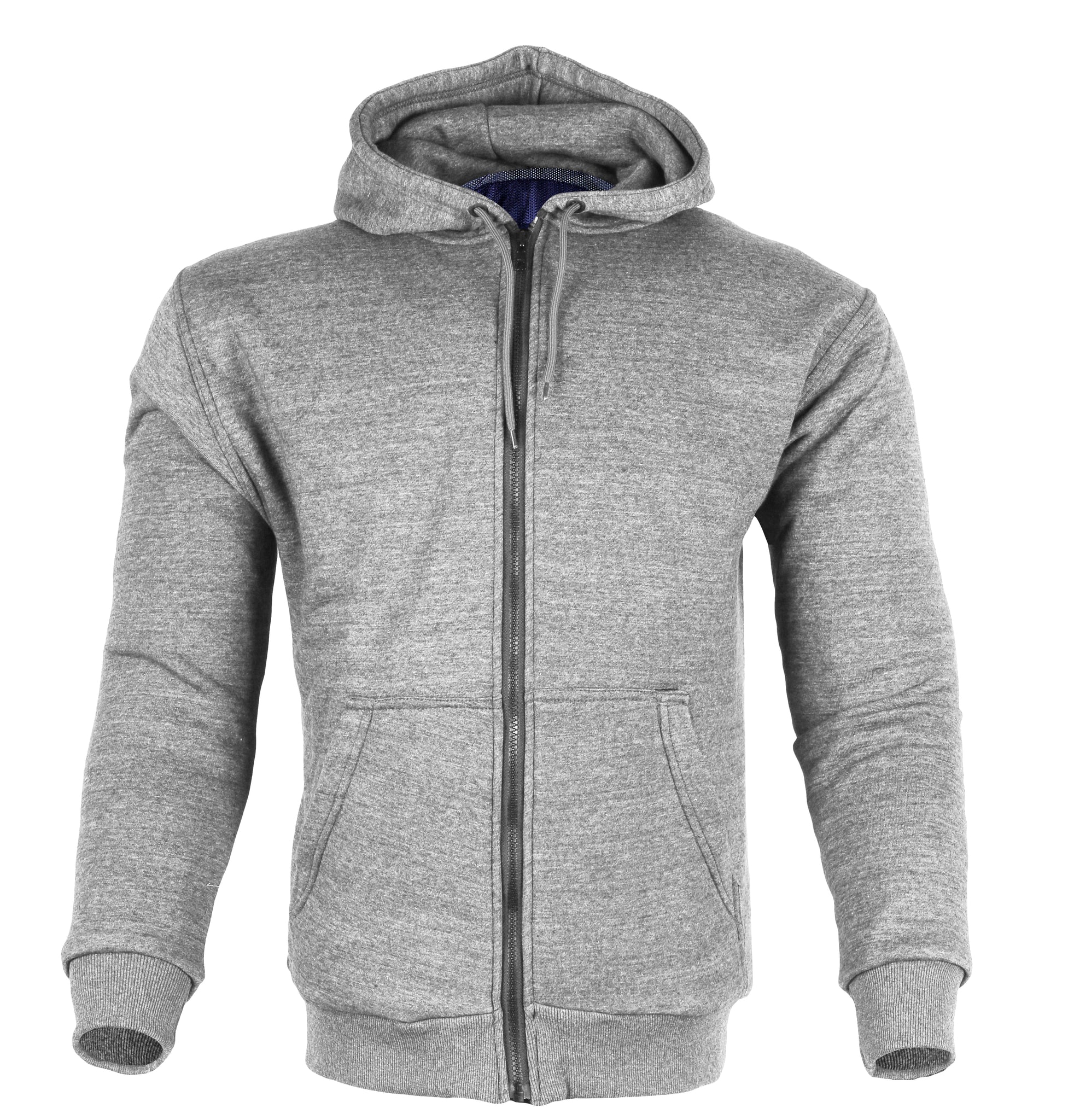 Bikers Gear Australia Alpha Protective Motorcycle Hoodie Grey