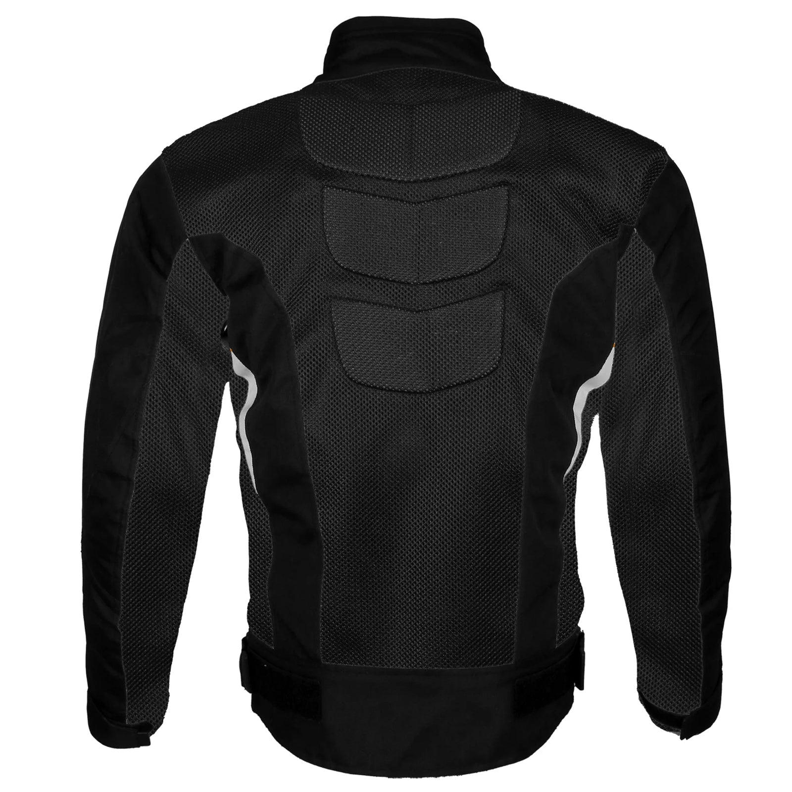 Bikers Gear Australia Motorcycle Chicane Summer Mesh/Cordura Jacket White
