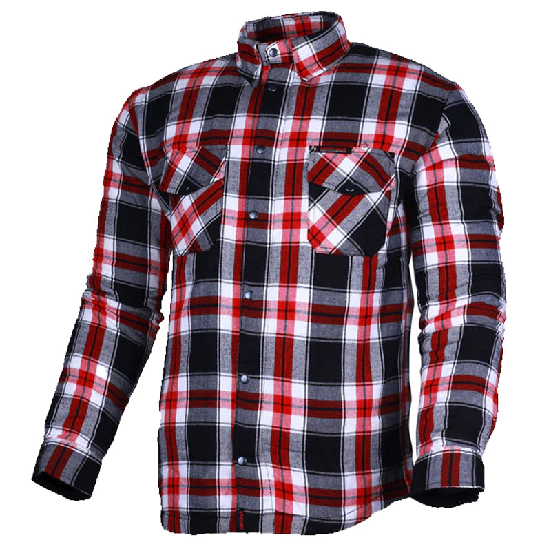 Bikers Gear Australia Timber HD Motorcycle Lined with Kevlar Shirt