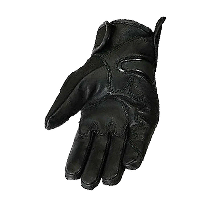 Bikers Gear Australia Vega Motorcycle Sports Waterproof Leather Gloves Black