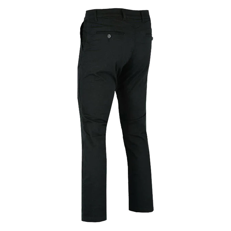 Bikers Gear Australia Stork Mens Motorcycle Chino Pants Black