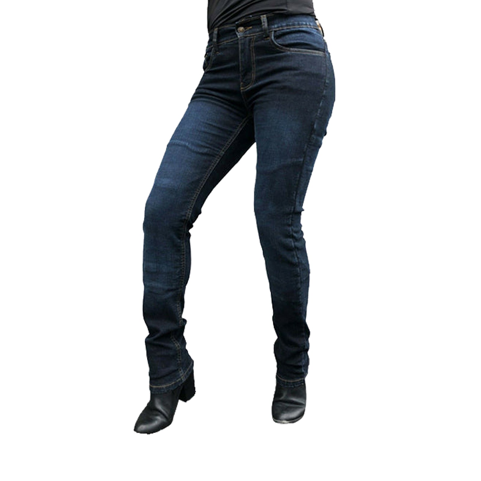 Ladies stretch motorcycle jeans best sale