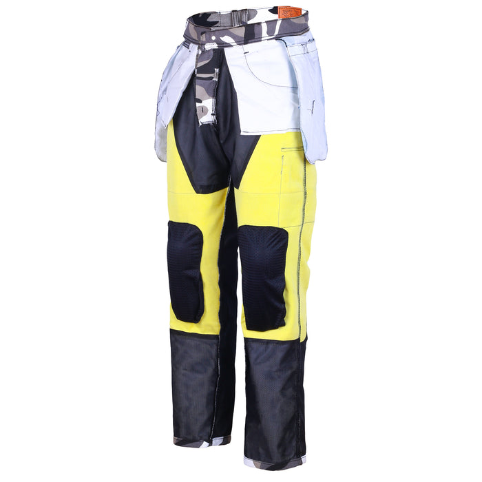Bikers Gear Australia Robin Men Motorcycle Protective Cargo Pants Grey/Camo