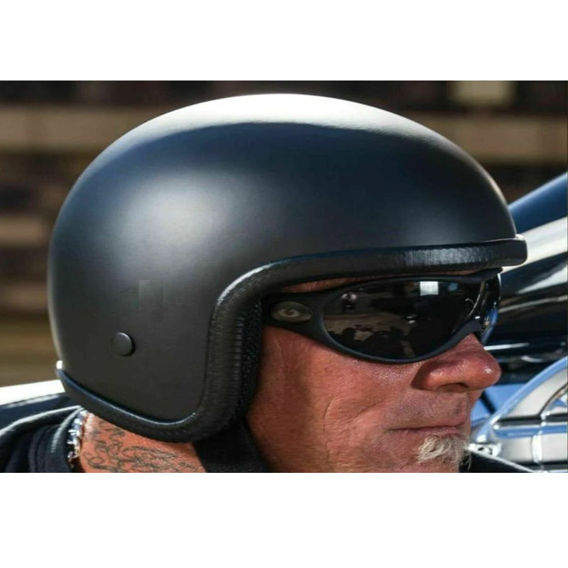 australian approved open face motorcycle helmets Bikers Gear Australia Low Profile Open Face Helmet