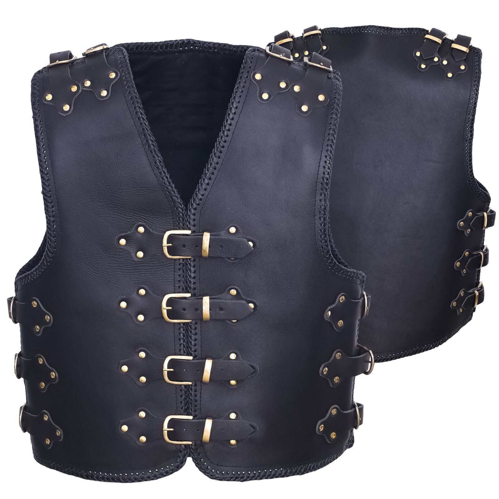 Bikers Gear Australia Atlas Leather Motorcycle Vests