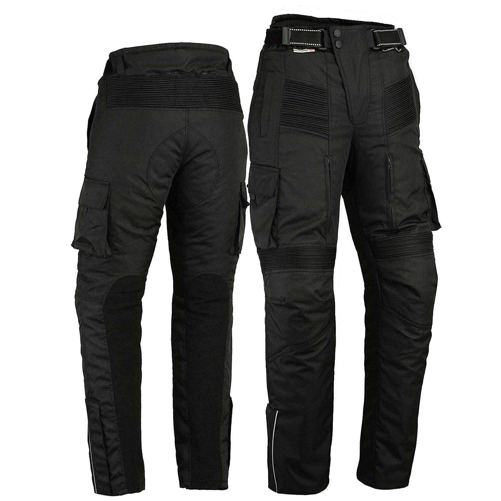 Bikers Gear Australia Speed WP Cordura Motorcycle Trousers Black