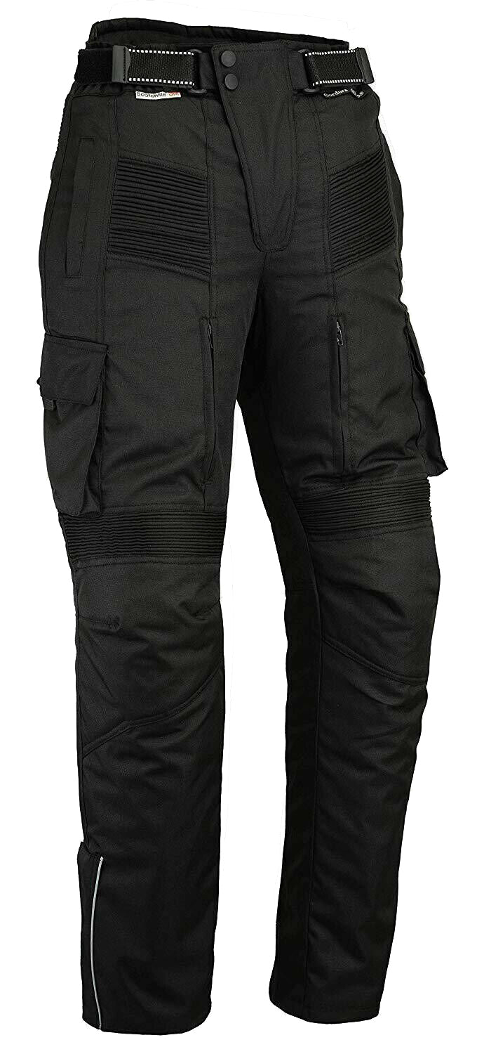 Bikers Gear Australia Speed WP Cordura Motorcycle Trousers Black