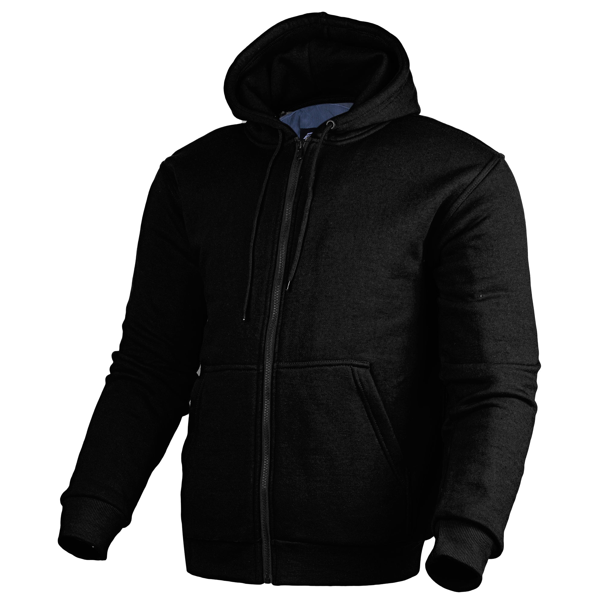 Bikers Gear Australia Alpha Protective Motorcycle Hoodie Black