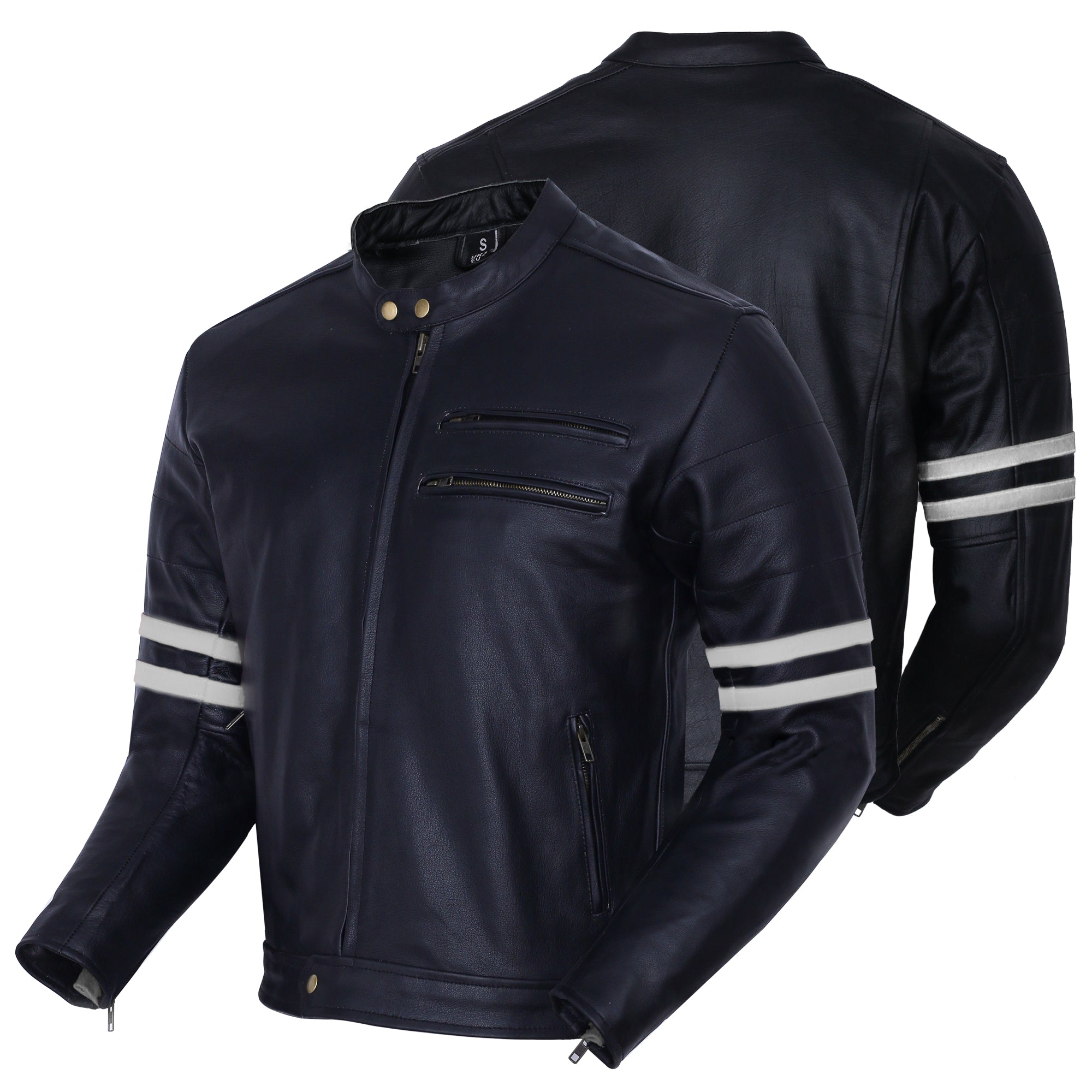 Bikers Gear Australia Motorcycle Leather Vintage Jacket