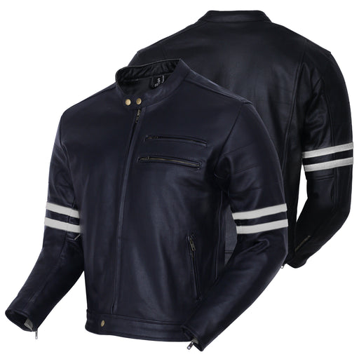 Bikers Gear Australia Motorcycle Leather Vintage Jacket The Rocker