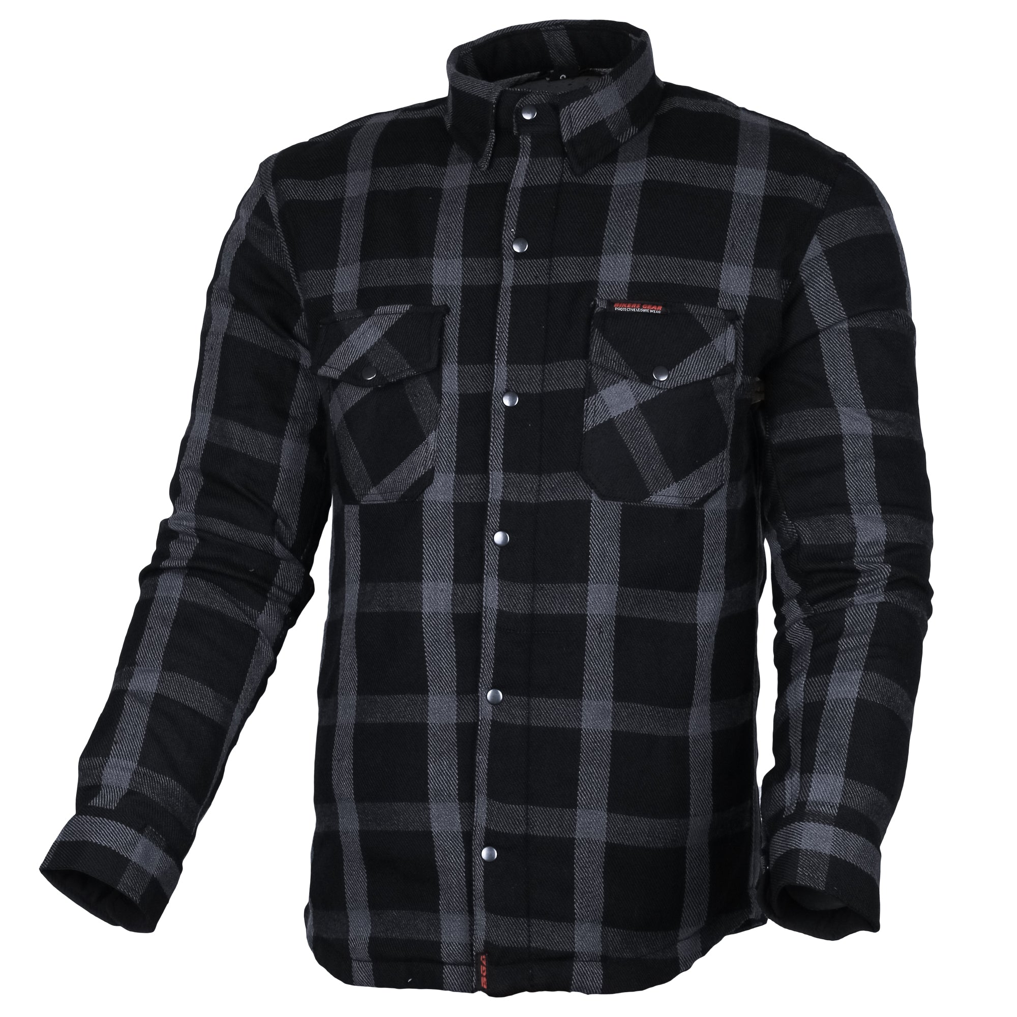 Bikers Gear Australia Timber HD Motorcycle Lined with Kevlar Shirt