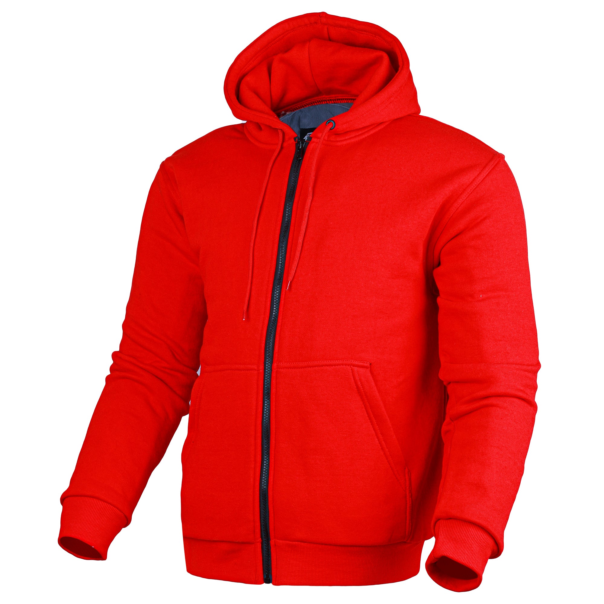 Bikers Gear Australia Alpha Protective Motorcycle Hoodie Red