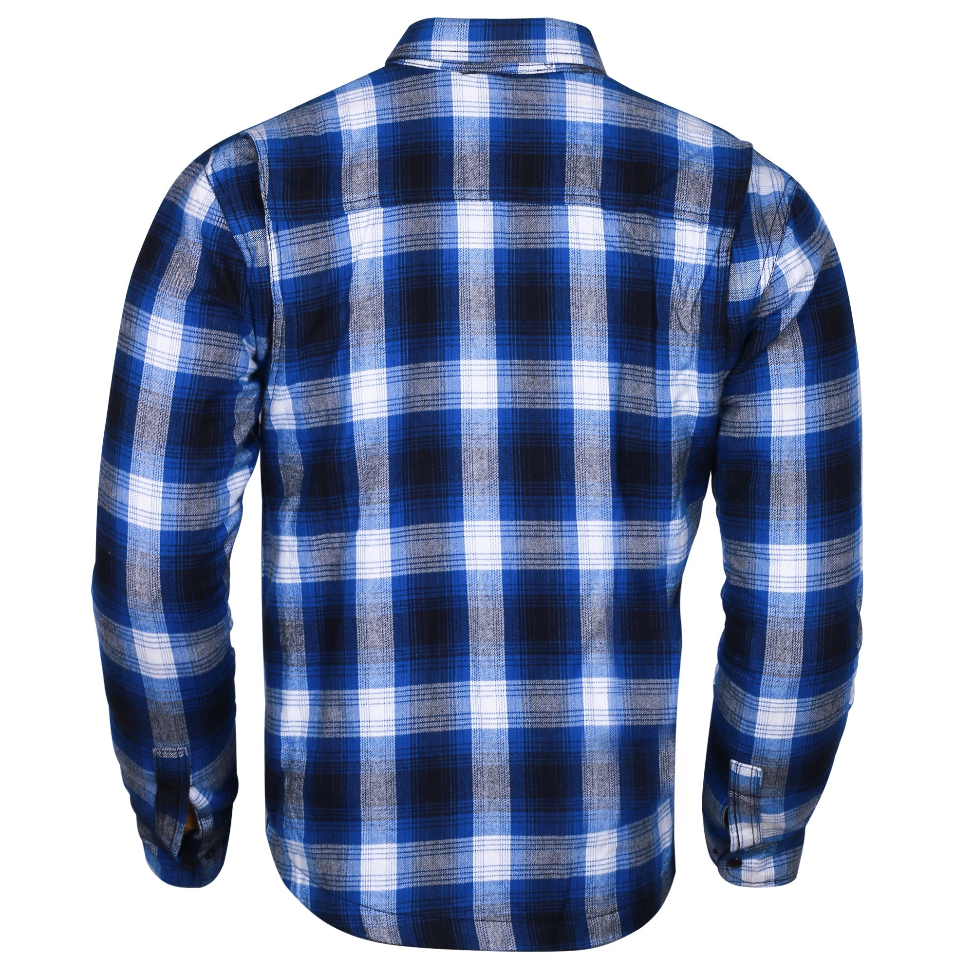 Bikers Gear Australia Timber HD Motorcycle Shirt Blue/White - Premium Men Protective Shirts - Just £68.98! Shop now at Australian Bikers Gear