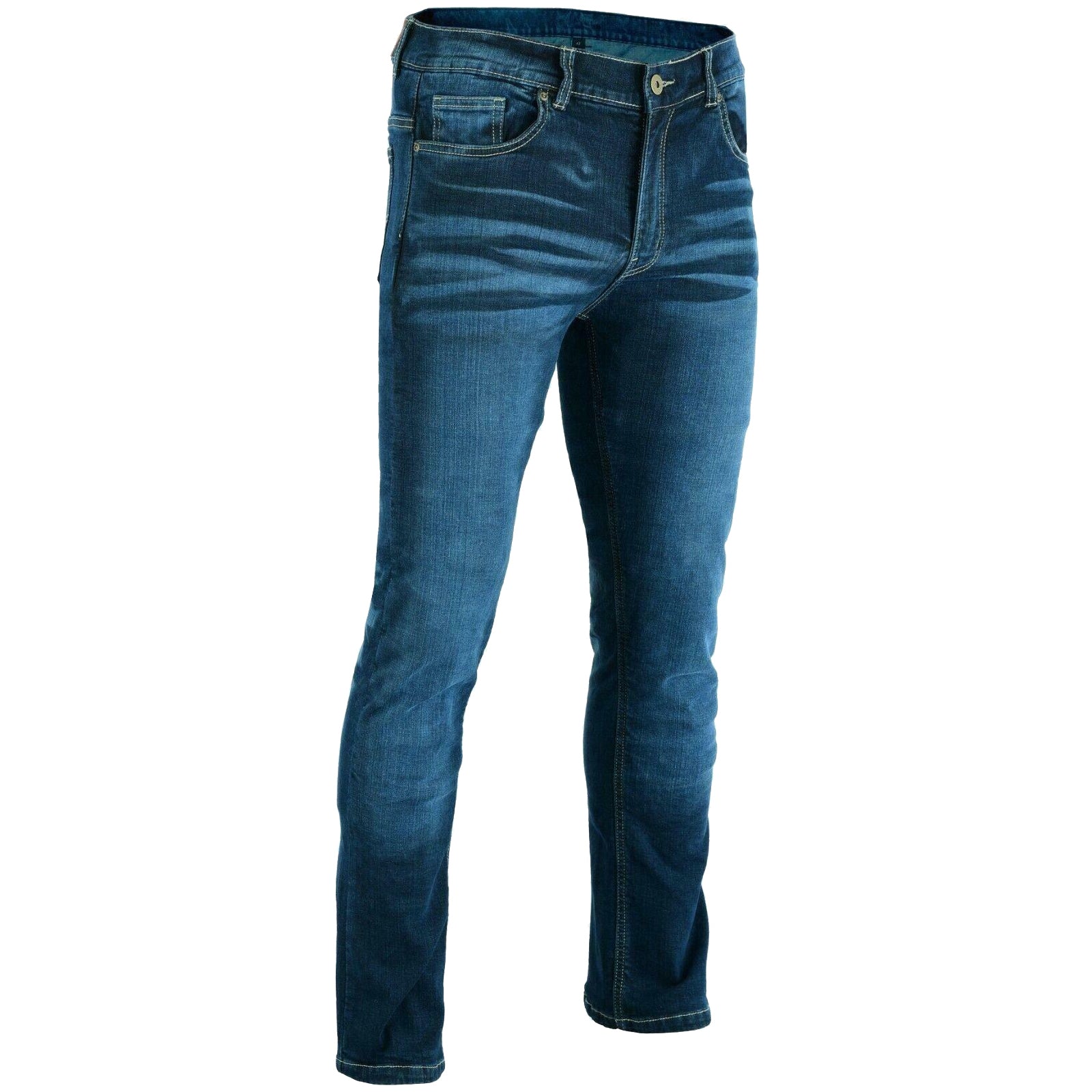 Bikers Gear Australia Highway Men Motorcycle Stretch Jeans Blue