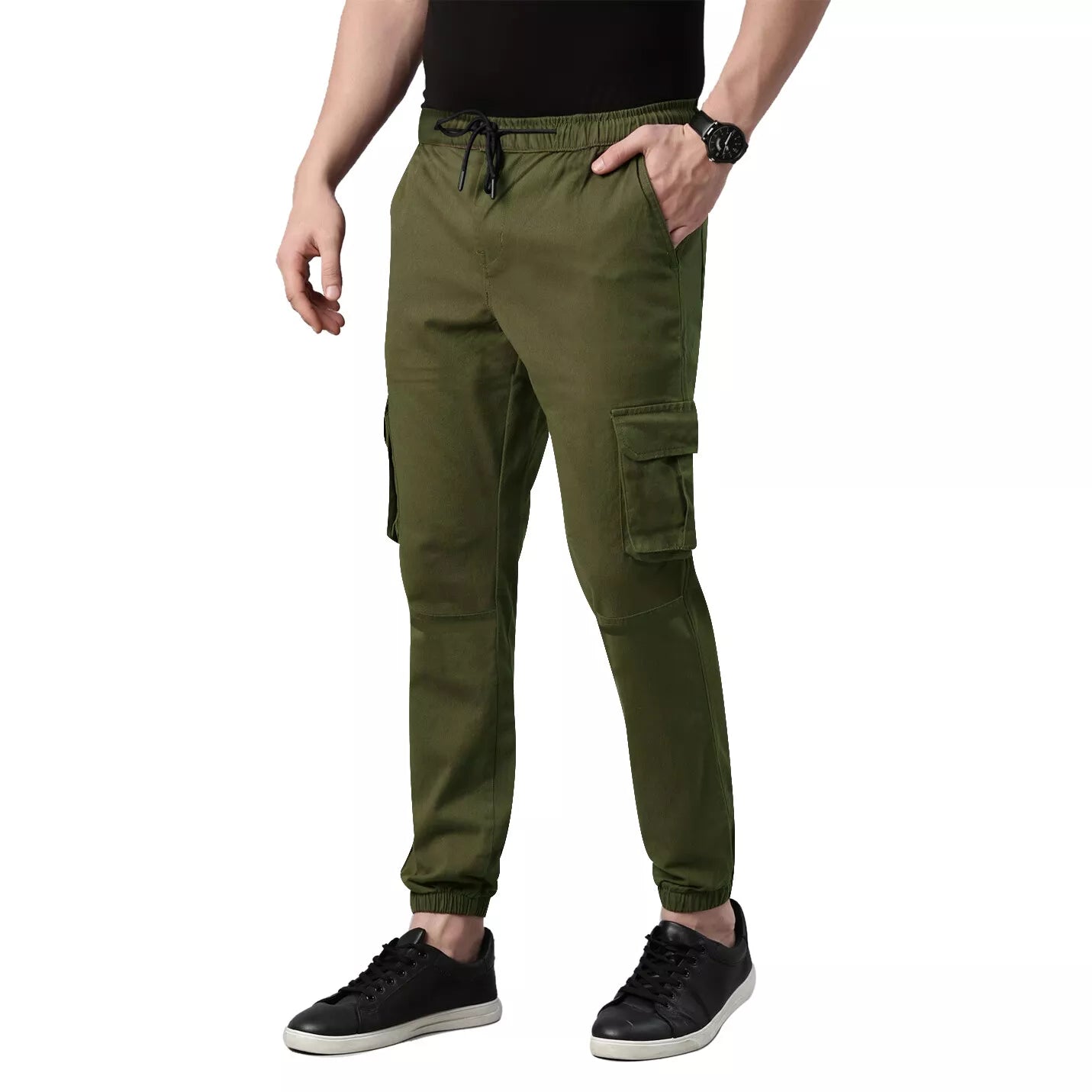 Bikers Gear Australia Charlie Men's Casual Stretch Motorcycle Cargo Kevlar Lined Pants