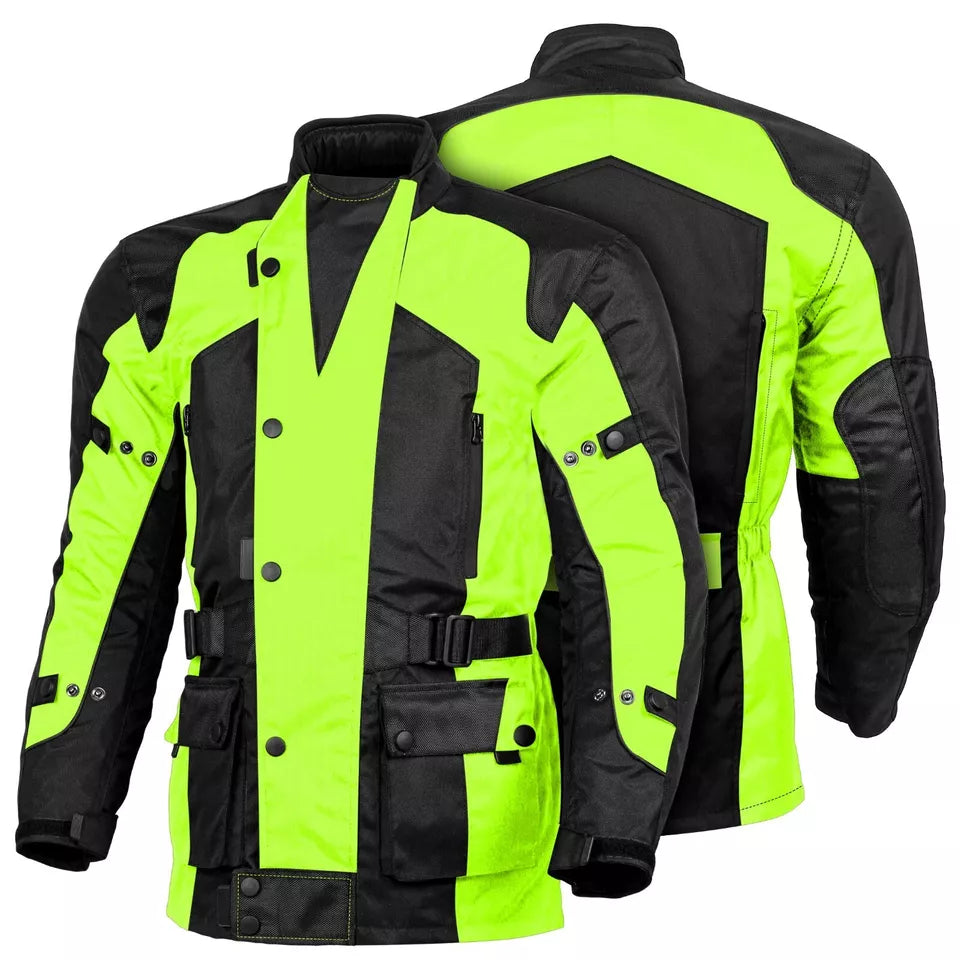 Bikers Gear Australia Avalanche Motorcycle Waterproof Cordura Textile Jacket