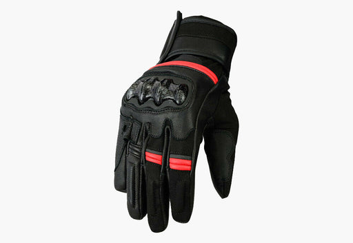 Bikers Gear Australia Vega Motorcycle Sports Red Gloves